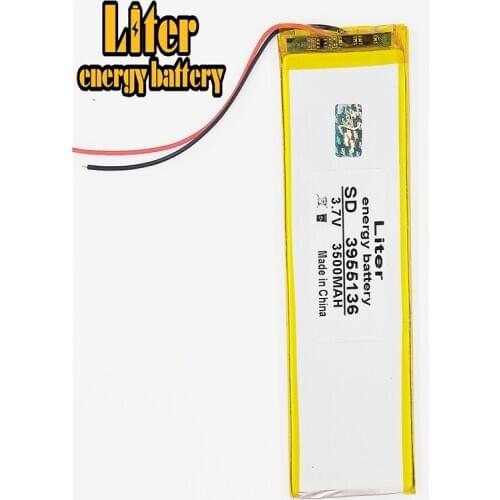 3500mah 3955136 3.7V lithium polymer batteries Factory direct sales,quality goods Battery adapted to all kinds of dig