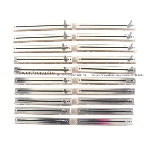 New update 20 PCS PITCH SLIDER / FADER X DCV1013 For Pioneer CDJ1000 MK2 & MK3 CDJ2000 NEW CDJ 1000 2000 without Dust strip ALPS