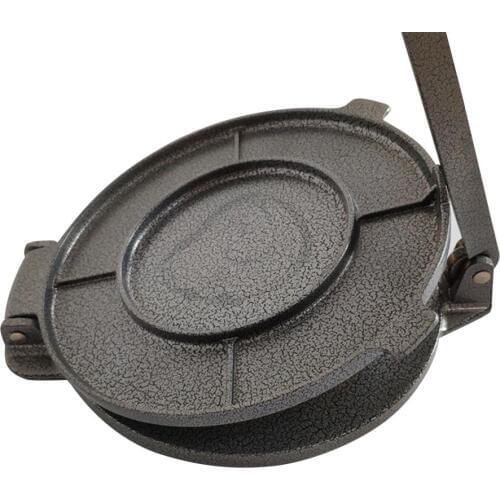 Portable 8Inch Aluminum Heavy Duty Tortilla Press Maker Machine Home Kitchen Dining Press Bakeware Tool Pastry Tool