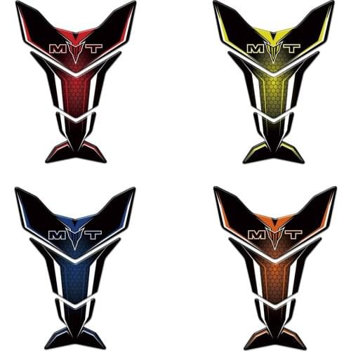 Motorcycle Tank Pad Paint Protector Fairing Accessories Decals Fuel Gas Knee Stickers For Yamaha MT03 MT07 MT09 MT10 MT125 MT-09