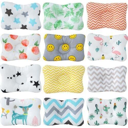 Dropshipping Infantil Baby Pillow Newborn Anti Rollover Head Protection Mattress Fashionable Baby Bed Sleeping Positioning Pad