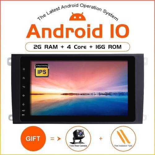 ZLTOOPAI Android 10 Car Multimedia Player For Porsche Cayenne 2 Din Car GPS Radio Stereo Car Play IPS DSP