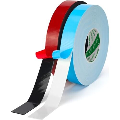 20meter/Roll PE Double Side Adhesive Foam Tape For Billboards/Plastic/Glass Mounting Fixing Width 8mm-50mm