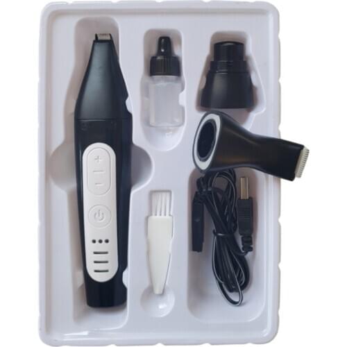 3 IN 1 USB Rechargeable Pet Dog Cat Grooming Machine Hair Trimmer Pet Clipper For Nail Grinder, Hair Trimmer, Leg Hair Clipper