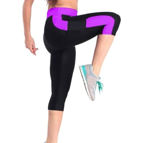 Female Trousers High Waist Stretch Slim Pencil Trousers Women Clothing Pants Sexy Women Seven points fitness Sports pants