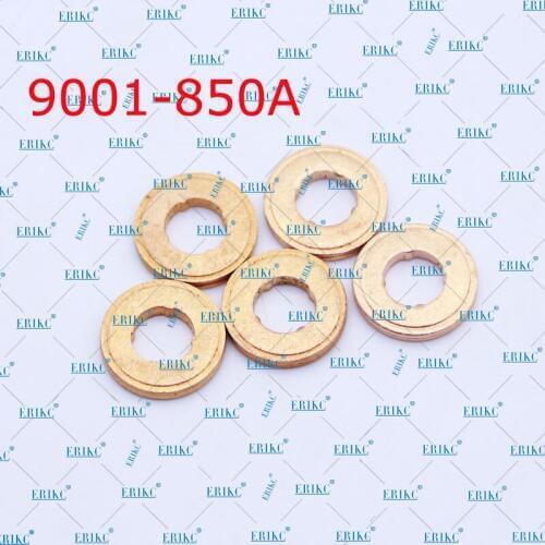 ERIKC 9001-850A Fuel Engine Injection Spare Parts Copper Ring Thickness=2mm Injector Nozzle Heat Shield 9001 850A / 9001850A