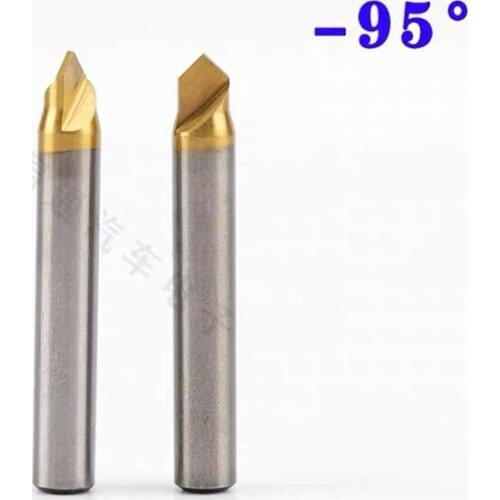 HSS 95 Degree Dimple Cutter For DEFU/GOSO Vertical Laser Key Cutting Machines Spade Drill Bits
