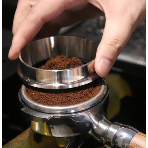 "Intelligent Dosing Ring Brewing Bowl Coffee Powder Stainless Steel 51/53/54/58 Mm Tamper Base Type Model Number Material"