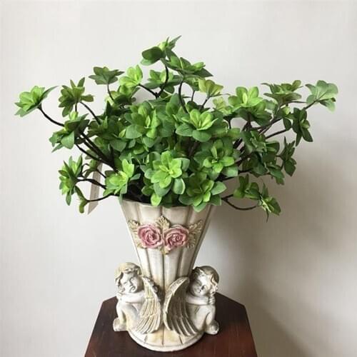 Artificial Leaf Stem DIY Chinese Ilex Artificial Plant Fake Flower for Wedding