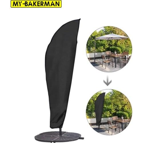 Patio Umbrella Cover, Waterproof Outdoor Umbrella Cover with Zipper for 6 sizes Cantilever Umbrella Covers