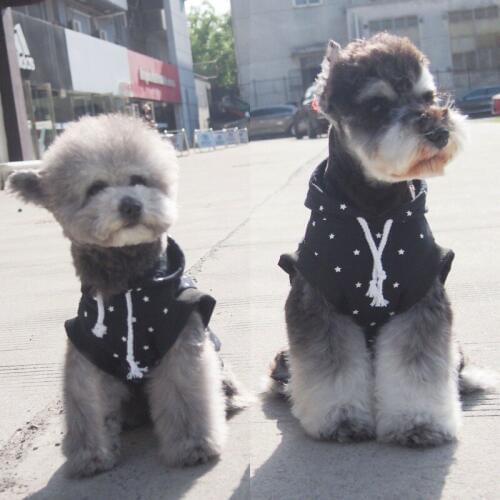 Summer Dog Vest for Chihuahua Dog Clothes for Small Dogs Pet French Bulldog Hooded Coat Sleeveless Jacket for Yorkshire Pug XS-L