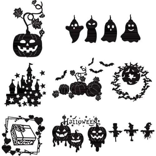 Halloween Pumpkin Metal Cutting Dies For Scrapbooking Craft Die Cut Card Making Embossing Stencil Photo Album Making Crafts