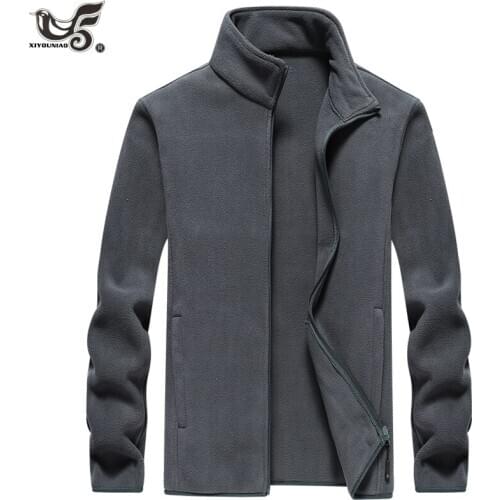 Mens 6XL 7XL 8XL Military Fleece Jacket Shark Skin Soft Shell fishing Tactical windbreaker coats male streetwear Bomber Jackets