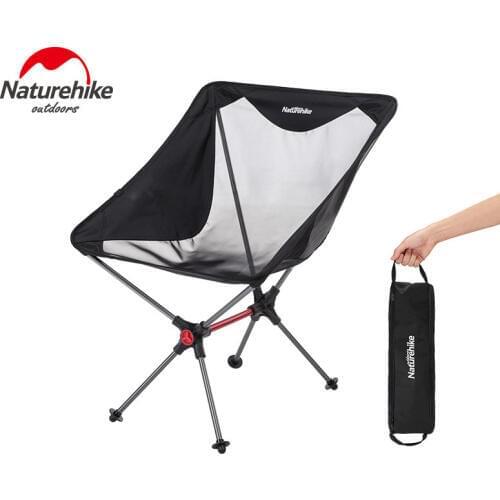 Naturehike Foldable Fishing Chair Ultralight Portable High Loading Seat Picnic Chairs for Camping Hiking Beach Travel NH19JJ005
