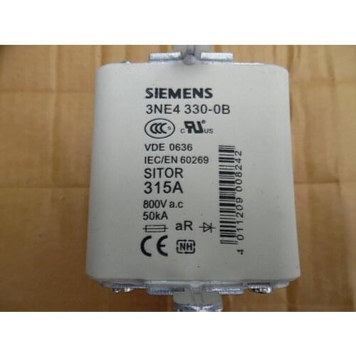 Fuses: 3NE4327-0B 250A 800V NH2 / 3NE4330-0B 315A 800V NH2 aR