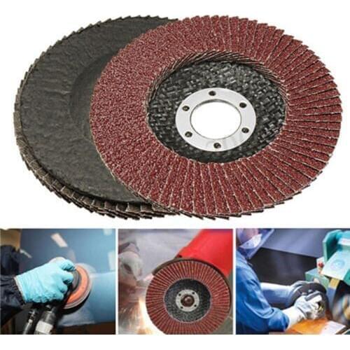 Professional Flap Discs 115mm 4.5 Inch Sanding Discs 60 Grit Grinding Wheels Blades For Angle Grinder