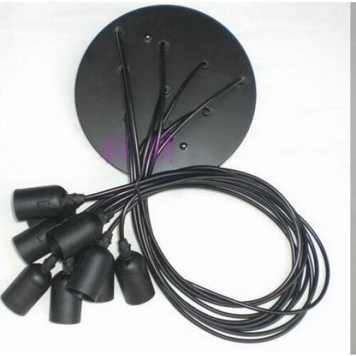 Retro classic bulb 10 E27 lamp holder Edison group lines to droplight diy lighting lamps and lanterns of accessories dragon