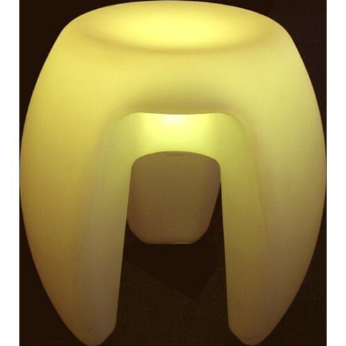 Magic led illuminated furniture waterproof indoor 40*40*40cm led cube chair,bar stools,wedding,Cofee Bar decor Free shipping 1pc