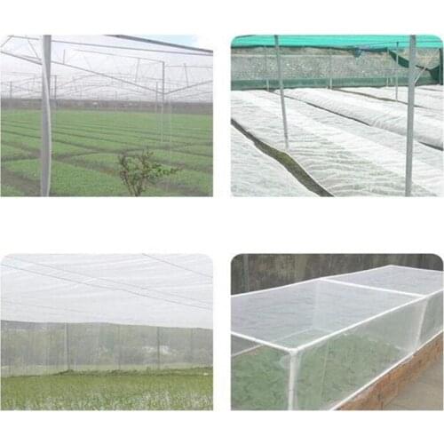 Greenhouse Protective Net 60mesh Fruit Vegetables Care Cover Insect Net Plant Cover Net Garden Pest Control Plant Potection Net