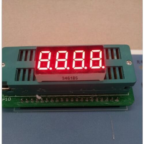 100pc Common anode/Common cathode 0.36 inch digital tube 4 bits digital tube led display 0.36inches Red digital tube