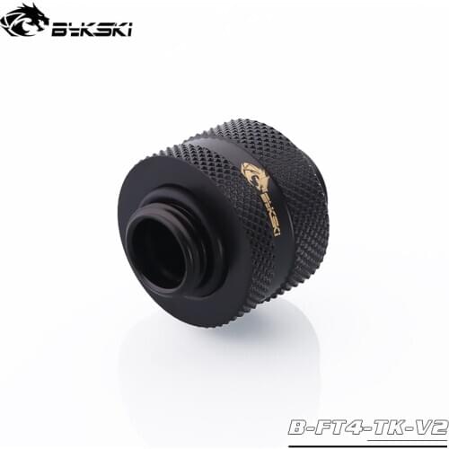2 Bykski 13X19mm Hose Fitting, G1 / 4 "Hose Manual Compression Fitting, PC Water Cooling Fitting B-FT4-TK-V2 cooler