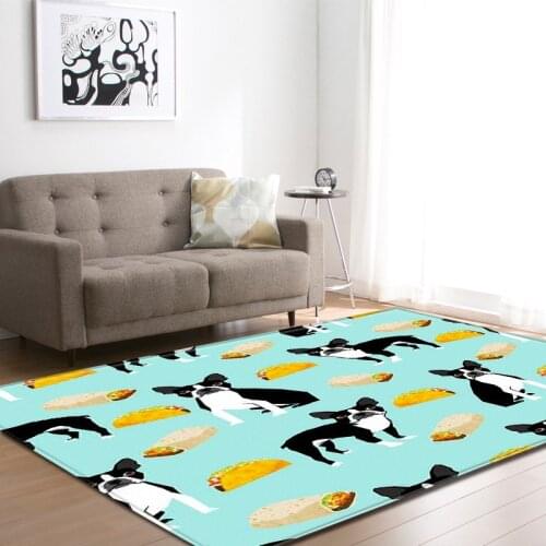 3D Carpet for Living Room Pet Shapi Dog Bedroom Rugs for Children Baby Crawling Mat Large Home Floor Area Rug Game Carpets