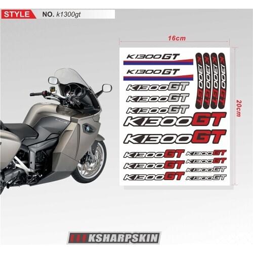 Motorcycle Accessories Reflective Stickers Body Helmet Fuel Tank Waterproof Logo Decal Emblem For BMW K1300GT k1300gt Sign