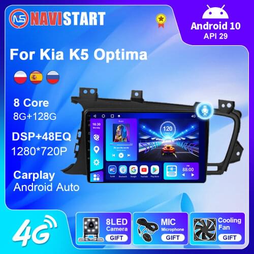 OKNAVI For Kia K5 Optima 2011 2012 2013 2014 2015 GPS Navigation 2 Din Car Radio Android 9.0 Autoradio Multimedia Video Player