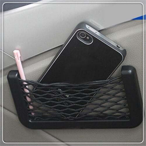 8*15CM Car Organizer Net Sticking Holder Pocket trunk for Nissan BLUEBIRD X-Trail Qashqai Zaroot NV200 SUNNY TIIDA