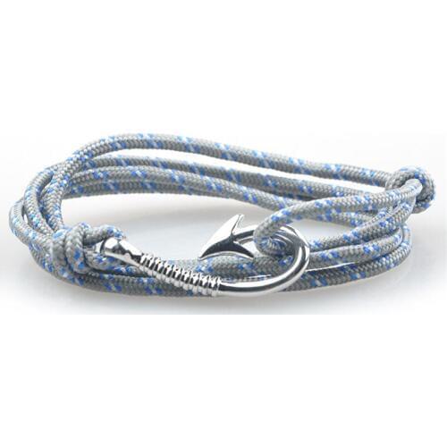 Endless August Hook Bracelets Multilayer Rope Chain Pulseras Hombre Tom Hope Nautical Sailor Fish Hook Bracelets For Women Men