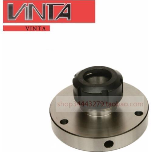 CNC ER32 ER16 ER40 ER25 Collet for Flange Chuck CNC Connector Adapter Cartridge Seat for Connecting Flange Chuck Lathe Milling