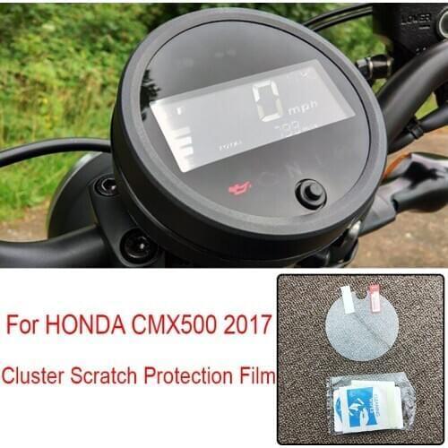 For HONDA CMX500 CMX 500 2017 Cluster Scratch Protection Film Screen Protector Instrument Dashboard