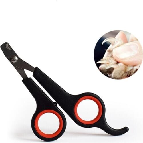 1PCS Cat Dog Grooming Nail Clippers Puppy Nail Clipper Trimmer Cutter Stainless Steel Dogs Cats Claw Nail Scissors Pet Toe Care