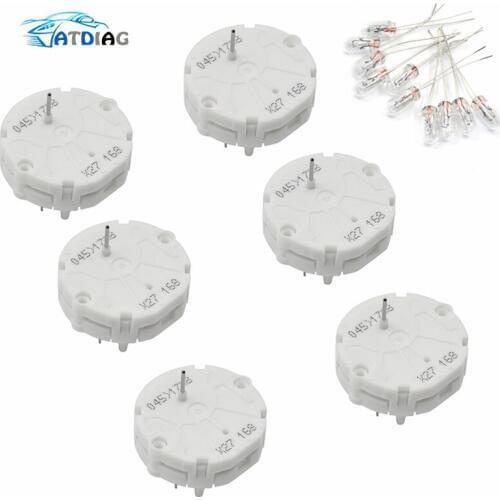 6PCS Motor x27 168 2003-06 H2 Car 10) Free LED For speedometer kit instrument cluster X27.168 Motor