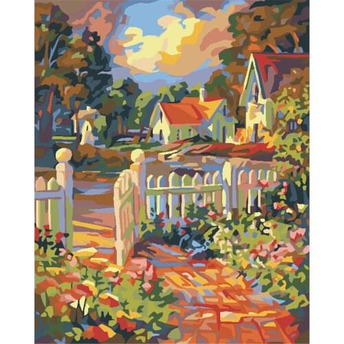 Gavotte Love Painting By Numbers Diy Dropshipping 40x50cm Cartoon Child Figure Canvas Wedding Decoration Art Picture Gift