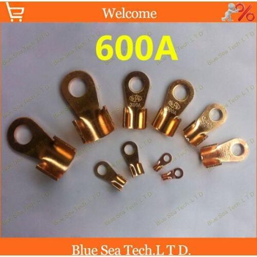 O type 16.2MM OT-600A Copper Blade terminal,600A battery terminal for car E-bike etc.Large Current earth terminal