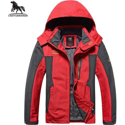 Windbreakers Jacket Men L-6XL 7XL 8XL spring autumn New mens Thin Splicing Solid color Hooded jackets coat casual Mens coats