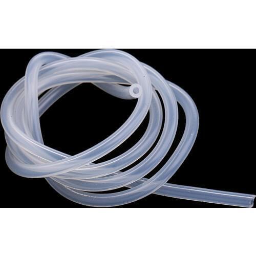 RC Nitro Car Fuel Gasoline Tubing Tube Clear Silicone Hose for 1/8 1/10 1/12 Truck Crawler Accessories, 100mm Long