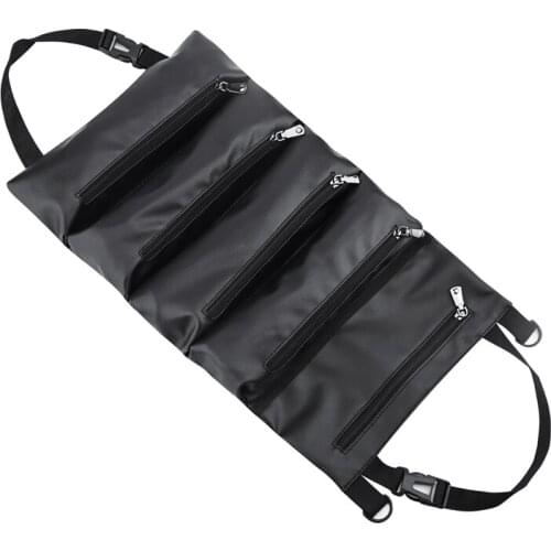 Car Auto Seat Back Tool Bag Zipper Storage Bag Wrench Repair Tool Holder Multi-function Container Trunk Organizer Accessories