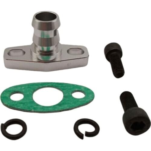 Turbocharger Oil Drain Return Flange for GT GT30R GT35R ball bearing turbo