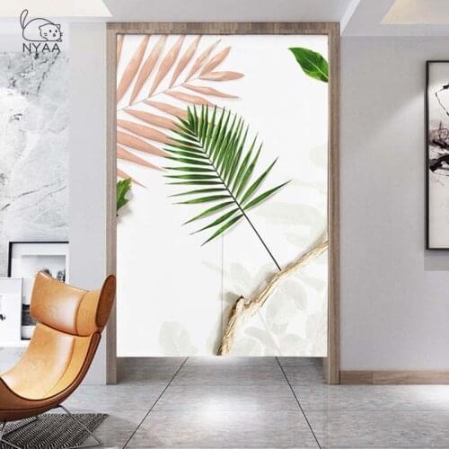 NYAA Curtain Blending Tube Curtain Kitchen Hallway Curtain Bedroom Decorative Entrance Digital Print Curtain Customized