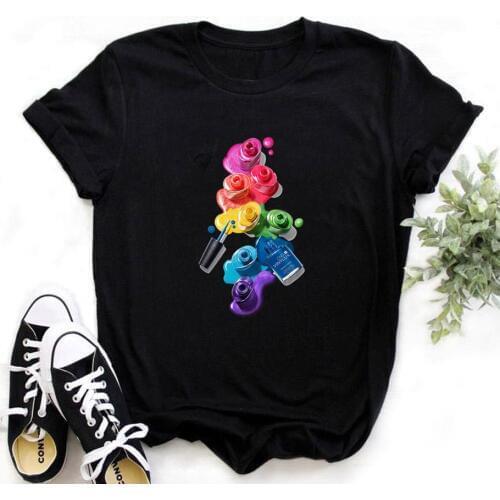 Women 2020 3D Print 90s Vogue Fashion Tops Tumblr Tshirts T Clothes Shirt Womens Ladies Graphic Female Tee T-Shirt,Drop Ship