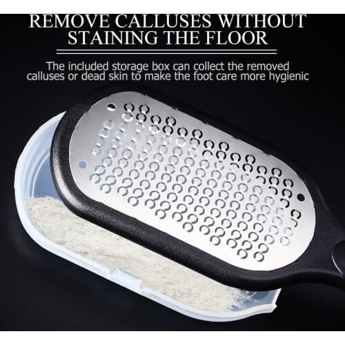 1 Pcs Professional Stainless Steel Callus Remover Foot File Scraper Pedicure Tools Dead dead skin remover for feet foot care