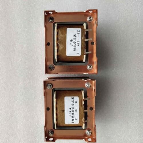 3.5k 15W tube amplifier single-ended output transformer, iron core EI86*40, secondary impedance: 0-4-8Ω, inductance; 36H