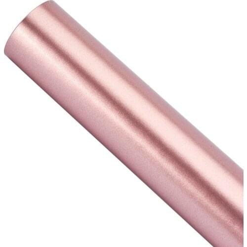 3M/4M x 1.52M Electric Rose Gold Vinyl Wrap Car Body Sticker Decals PVC Wrapping Vinyl Roll Air Release Film