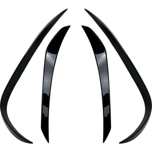 4Pcs Front Fog Lamp Grille Lip Splitters Bumper Spoiler Sticker For Mercedes-Benz GLB X247 GLB180 GLB200