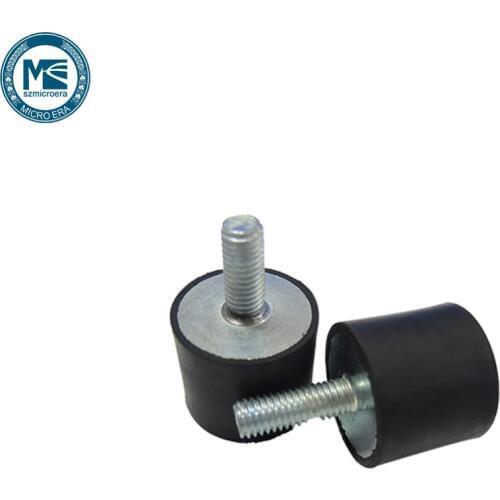 5pcs/lot 8*8*M3*5 Rubber shock pad shock-proof round plastic bag rubber feet use for treadmill rubber and other devices