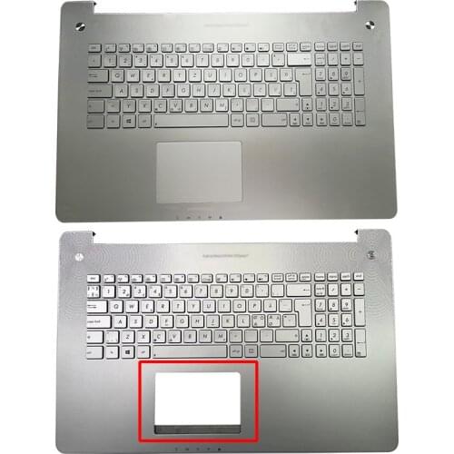 NEW Laptop Case For ASUS N750 N750J N750G N750JV N750JK Palmrest Upper Case Backlit keyboard Touchpad