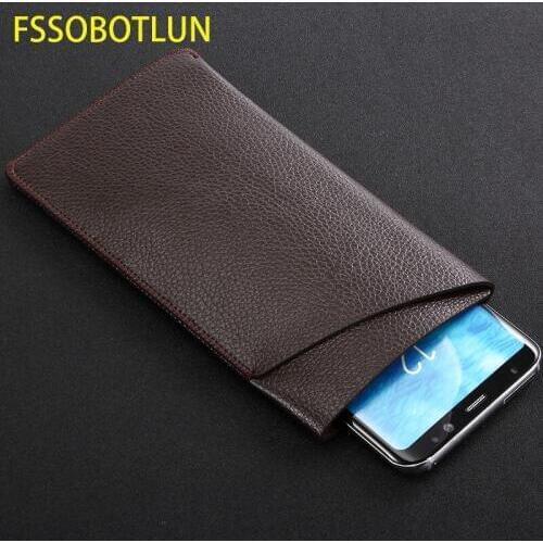 FSSOBOTLUN,For YotaPhone 3 5.5" Pouch Phone Pocket Handmade Bag Sleeve Full Protective Case Cover