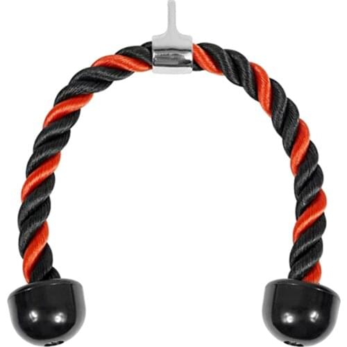 Heavy Duty Triceps Rope Gym LAT Cable Machine Attachments 70cm/90cm High